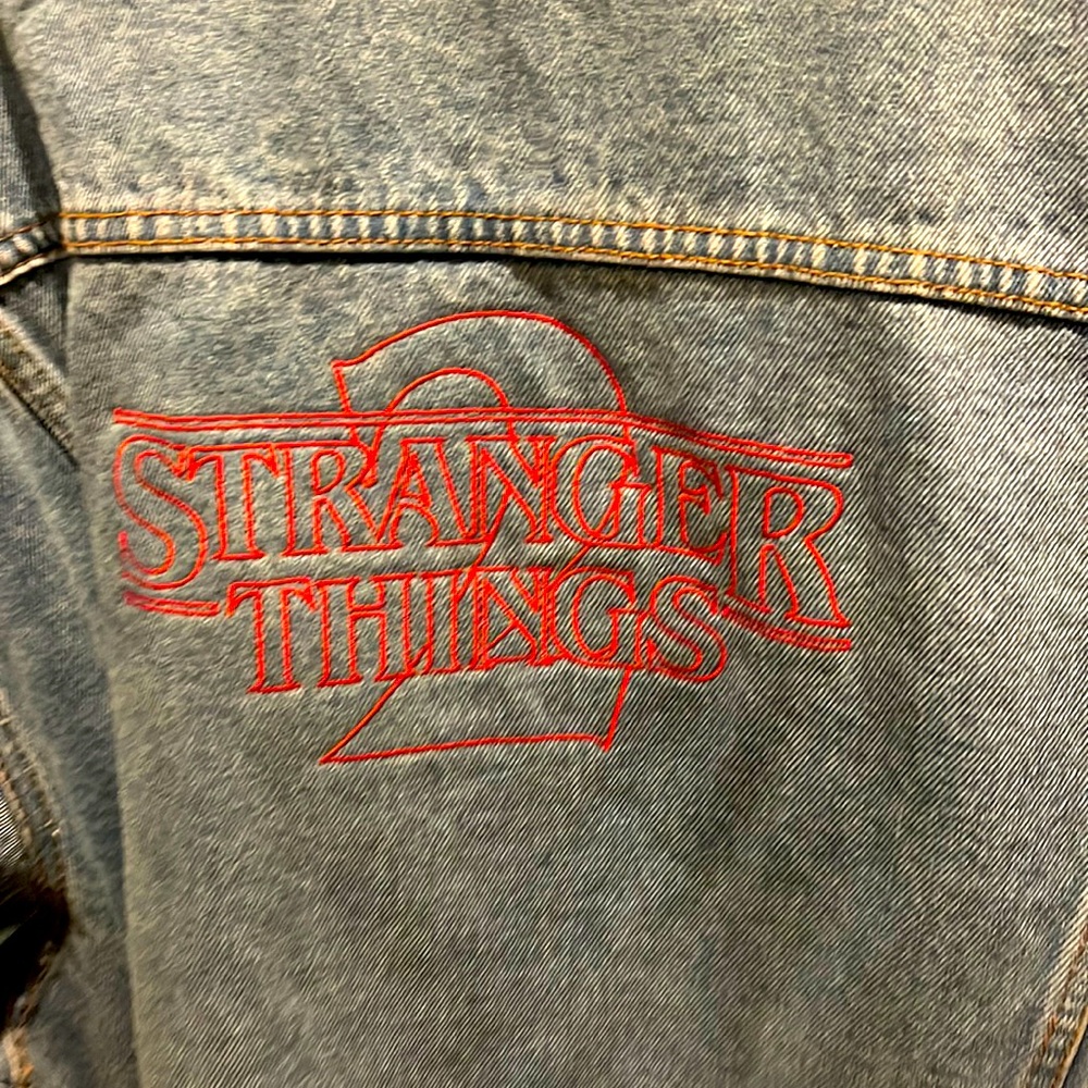 Stranger Things Crew Denim Jacket